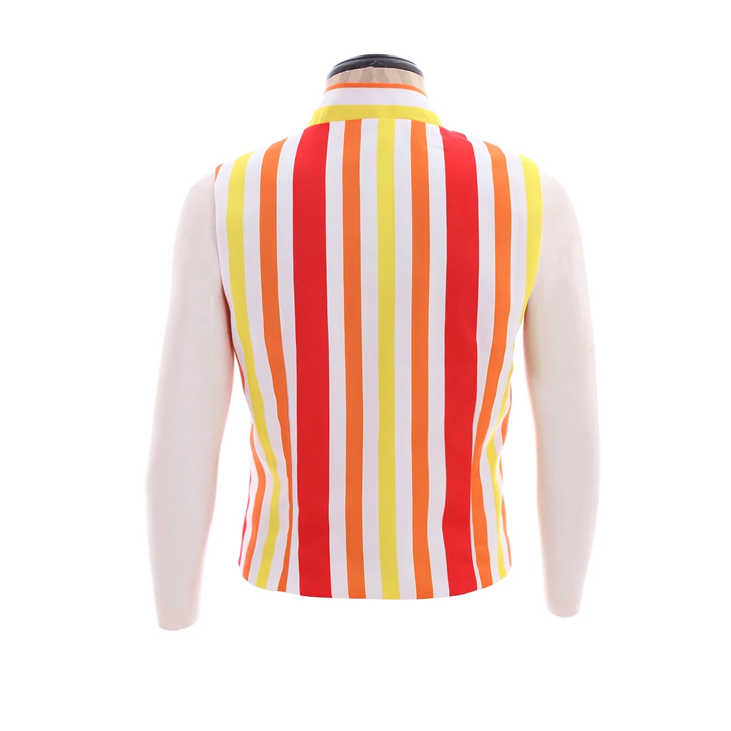 Les Misérables Thenardier Косплей Музыкальный Костюм Мужская Полосатая Рубашка Без Рукавов