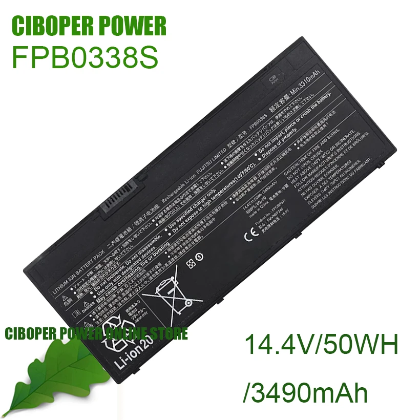 Фото CP аккумулятор для ноутбука FPB0338S FPCBP529 FMVNBP247 14,4 В/3490 мАч 50 Втч для ноутбука LifeBook E559 E549 E459 E548 E449 серии №1