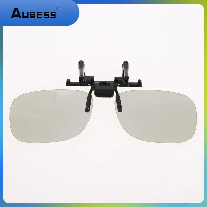 

Polarized Tv Real Hanging Frame Myopia Glasses Polarized Lenses Stereo 3d Glasses Clip Clip-on Passive 3d Glasses