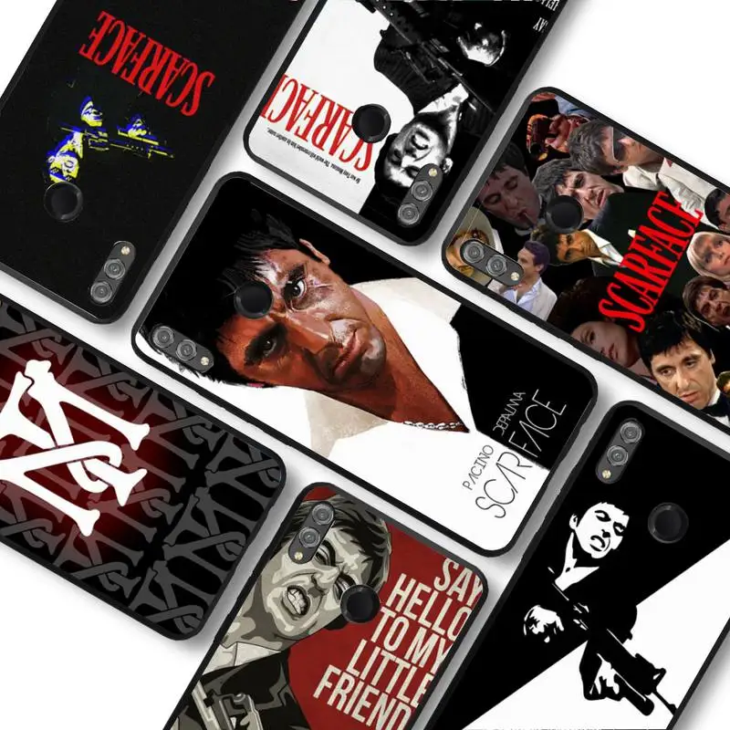 

Fundas Scarface Tony Montana Phone Case For Huawei Honor V30 30 9X 7A Pro View 20 10 9 Lite 10I 8C 8X 5A Play Cover