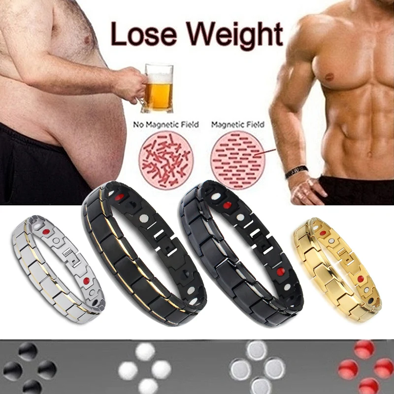 

Health Care Magnetic Bracelet Weight Loss Anti-Fatigue Therapy Bracelets for Men Women Arthritis Pain Relief Energy Jewelry Gift