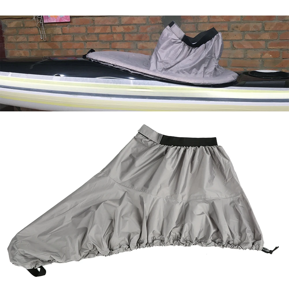 

Universal Adjustable Sport Waterproof Nylon Kayak Spray Skirt Durable Water Sport Deck Sprayskirt Deck Cover For Kayaks 4 Colors