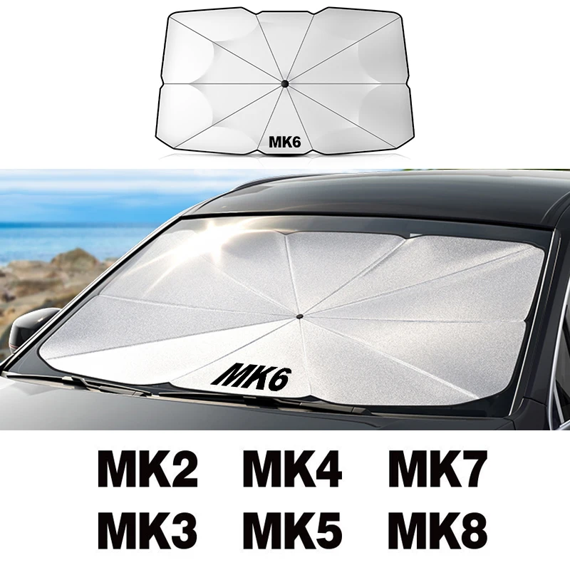 

Солнцезащитный зонт на лобовое стекло автомобиля, для Volkswagen VW Golf 7 4 5 6 MK8 MK7 MK6 MK5 MK4 MK3 MK2, аксессуары для аксессуаров