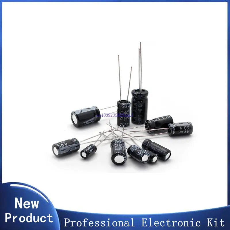 

16V 25V 50V Aluminum Electrolytic Capacitor 1UF 2.2UF 3.3UF 4.7UF 10UF 22UF 33UF 47UF 100UF 220UF 330UF 470UF Capacitors