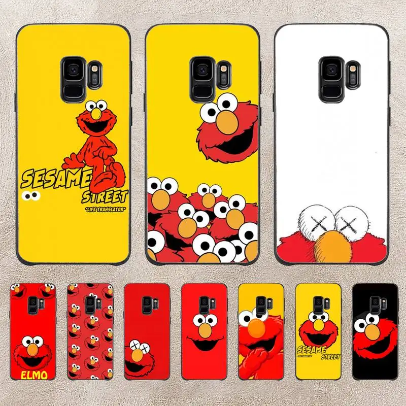 

CUTE Sesame Street Phone Case For Samsung Galaxy J200 J2 Prime J2 Pro J6 2018 J250 J4 Plus J415 J5 Prime J7