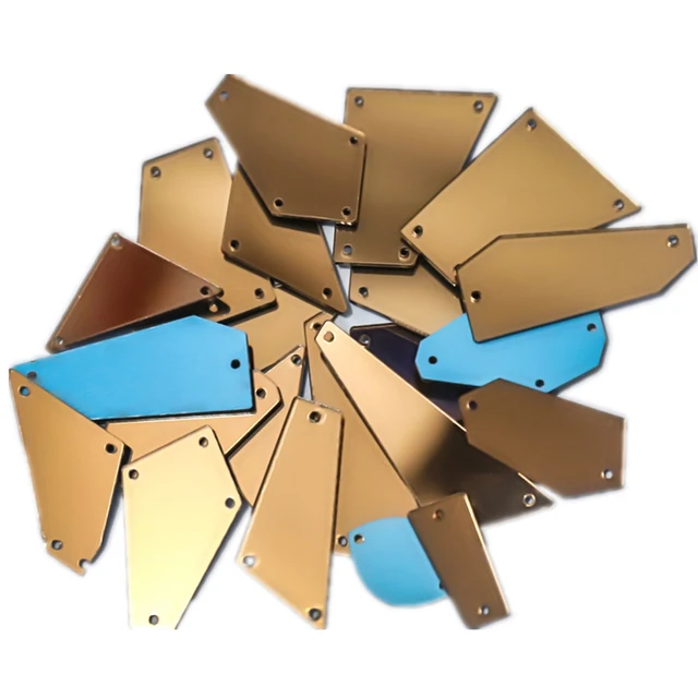 20 шт. разные размеры прозрачные кристаллы швейное зеркало аппликация со стразами