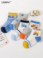 ljmofa 5 pairs 1 12 y childrens socks spring summer socks for kids baby boys girls cotton mesh breathable thin soft socks c115