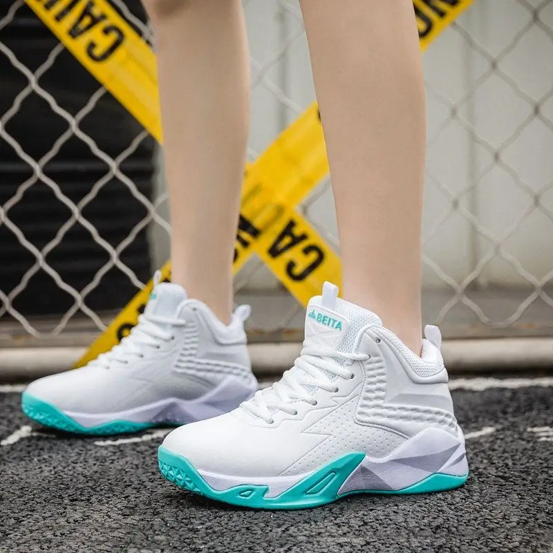 Новинка 2023 женские баскетбольные туфли Нескользящие кроссовки амортизирующие