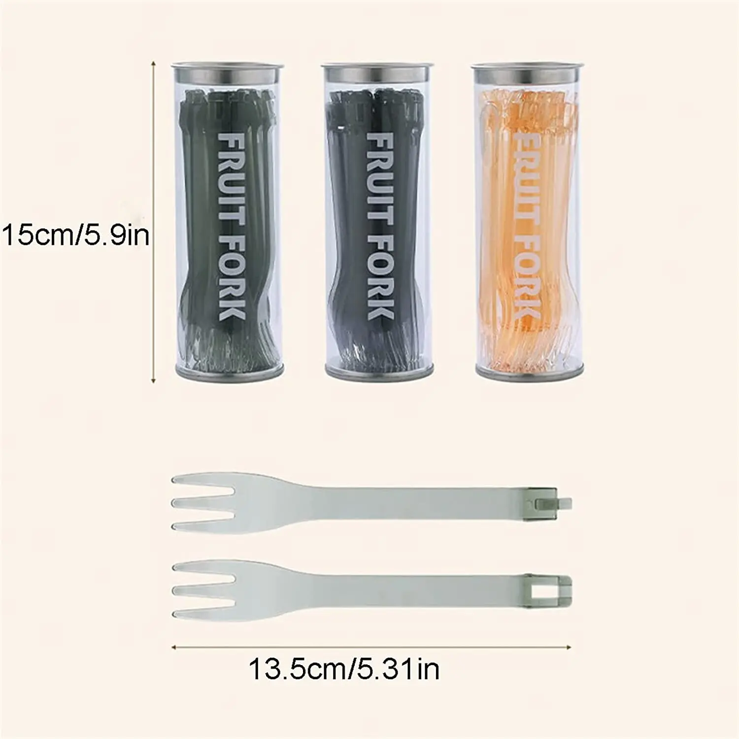 

WELLHOME 20 штук с коробкой для хранения, съемная вилка для фруктов для гаджетов 2 в 1, пластиковые многоразовые строительные принадлежности, деко...