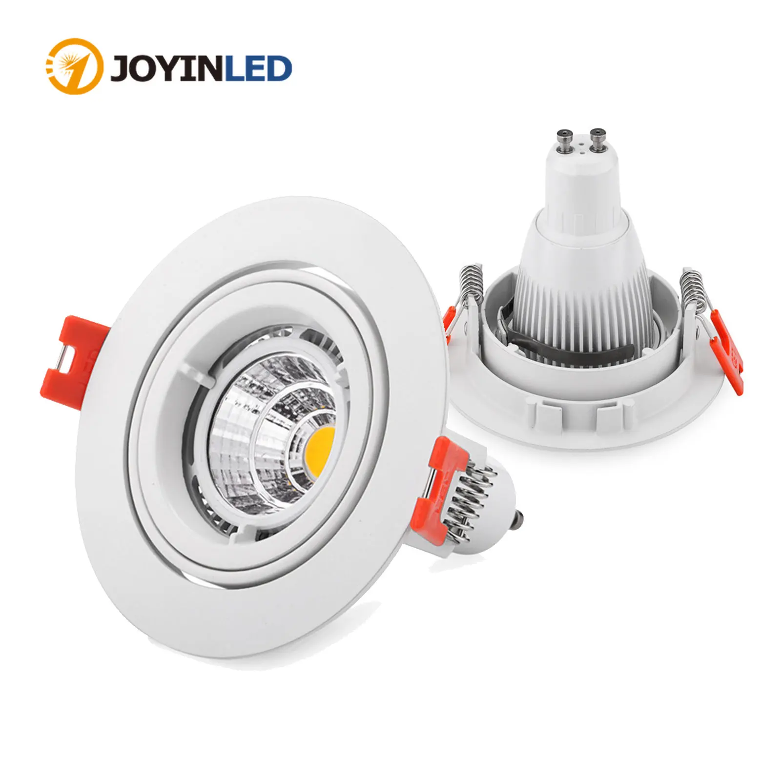 

Round Recessed LED GU10 MR16 Ceiling Spot Light Fixtures Ceiling Spot Light Frame Spotlight Frame Round Housing