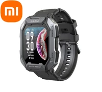 xiaomi smart watch new c20 three proof sports smart watch 1 71 inch 380mah multi scene sports mode 5atm multi function watch