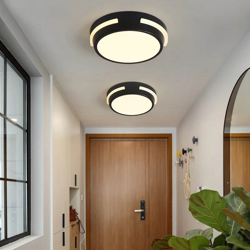 

LED New Design Aisle Modern Chandelier Lighting For Bedroom Study Corridor Loft Surface Mounted Home Deco Lamps Fixture