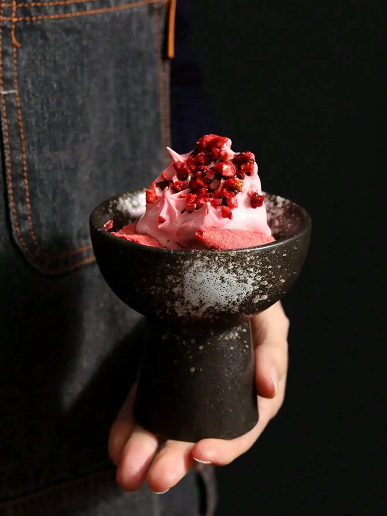 150 Мл Креативная Керамическая Миска Для Десерта Винтажная Чашка Мороженого В