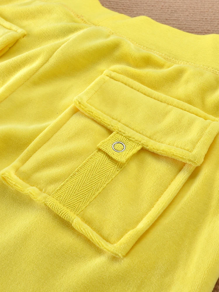 2021 Высококачественный бархатный спортивный женский Велюровый костюм из двух