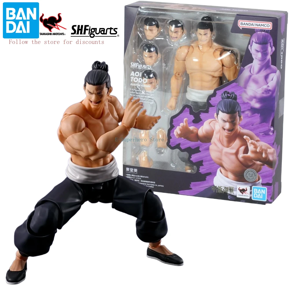 В наличии Bandai S.H.Figuarts SHF Jujutsu Kaisen Aoi Todo Фигурки Коллекция игрушек Подарки