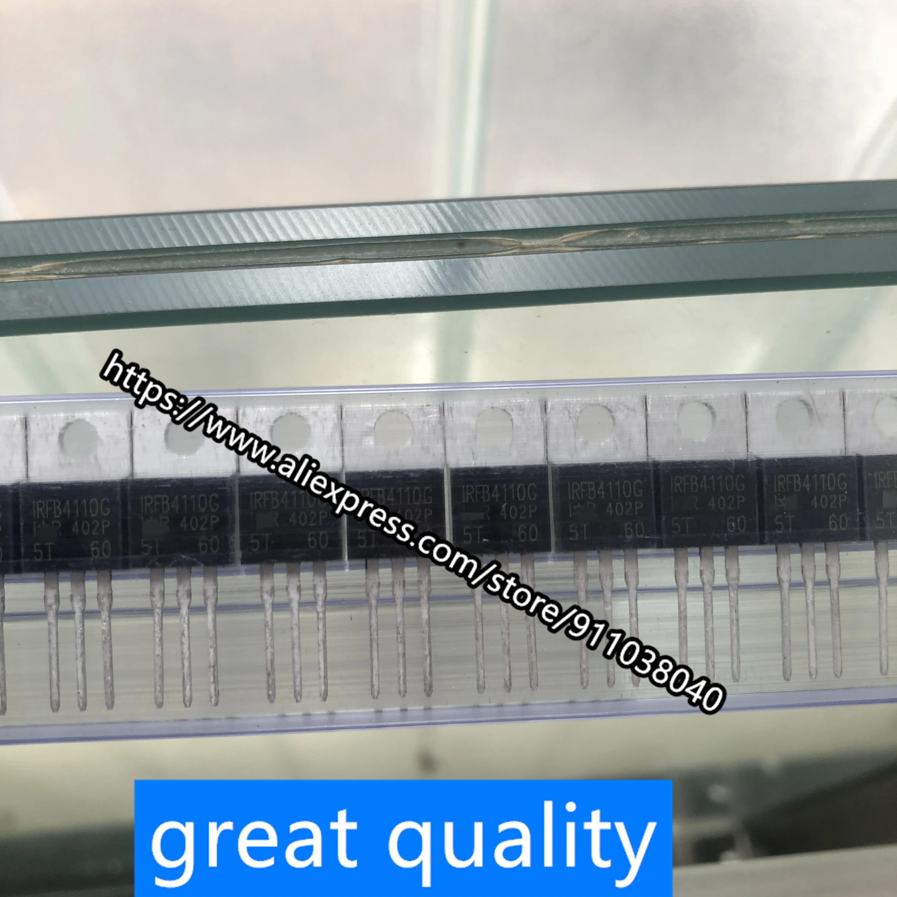 

10 шт./Лот Новый IRFB4110 IRFB4110G IRF4110 180A 100V TO-220 полевая трубка для эффекта