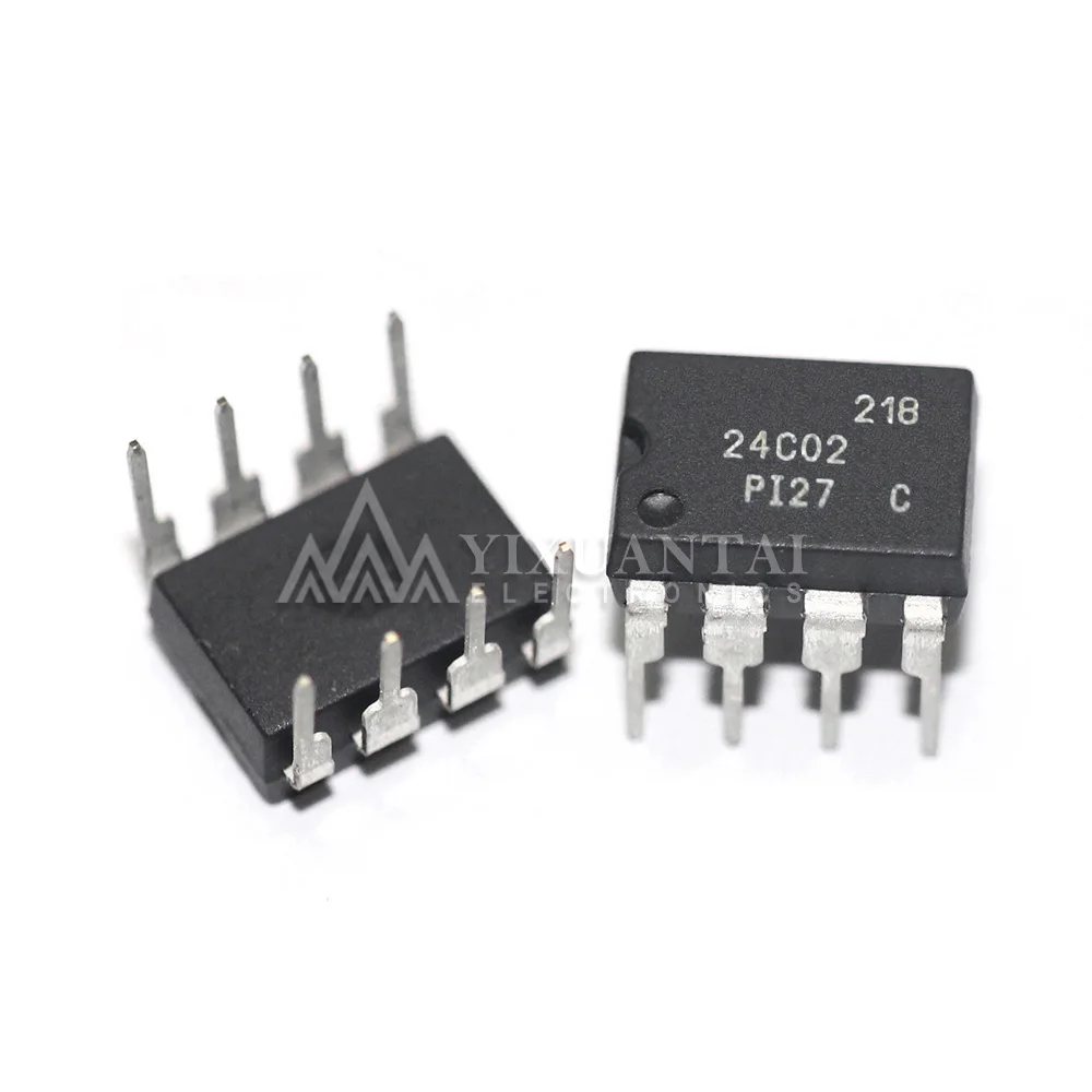 10/20/50pcs/lot Free shipping  AT24C02-10PI-2.7  24C02PI27  DIP8  IC EEPROM 2KBIT I2C 400KHZ 8DIP  New Original