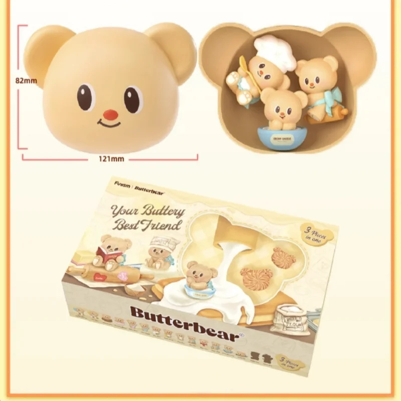 Масло Медведь Выпечка экспертная серия слепая коробка мини милая зернистая