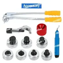 Набор расширителей для трубок 10-28 мм рычажный расширитель труб медный и