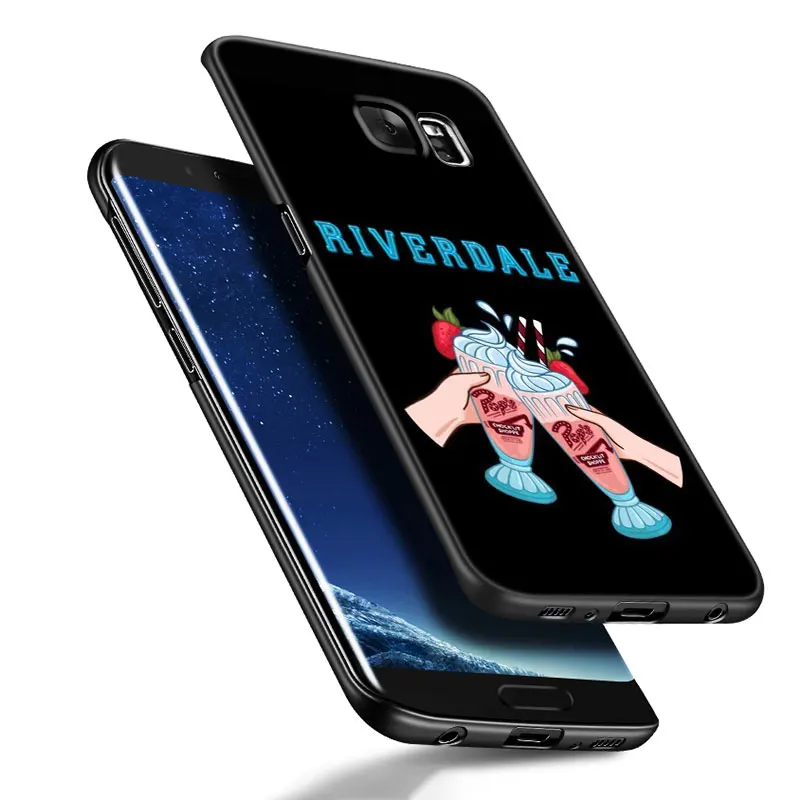 Черный силиконовый чехол Riverdale South Side Serpents для Samsung Galaxy S20 S23 FE S21 S22 S24 Plus Ultra