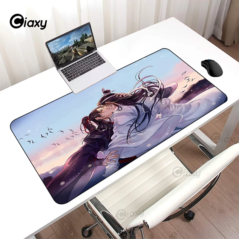 

Custom Mouse Pad Cute Mo Dao Zu Shi Gamer Computer Desk Carpet Gaming Mousepad Anime Keyboard Table Pads Deskpad Game Mats Rug
