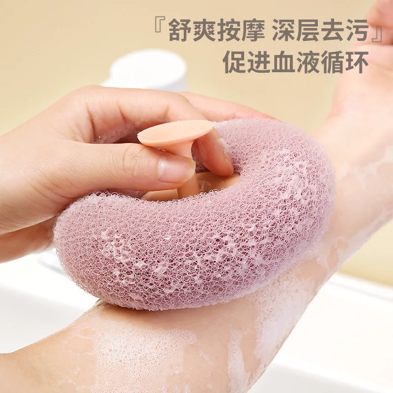 Escova Macia Do Banho Cabelo Com Otário Bolaho Escovas Corpo Purificador Traseiro Da Lama Massagem Chuveiro Banheiro