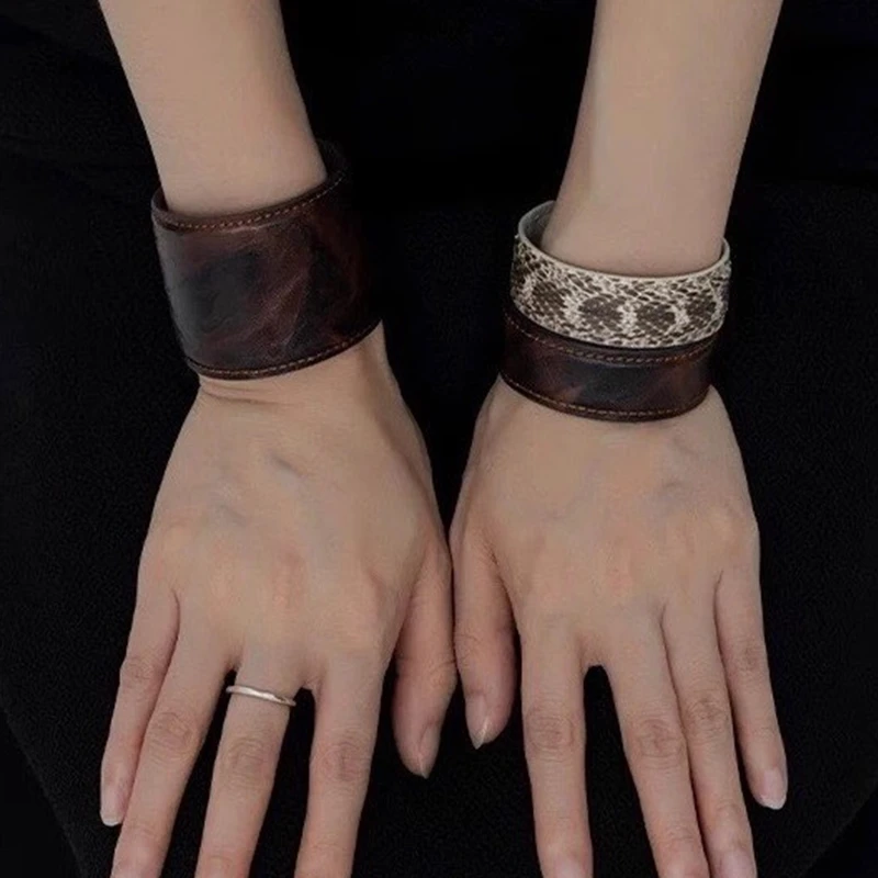 1 шт. уникальный кожаный браслет персонализированный ювелирные изделия высокого
