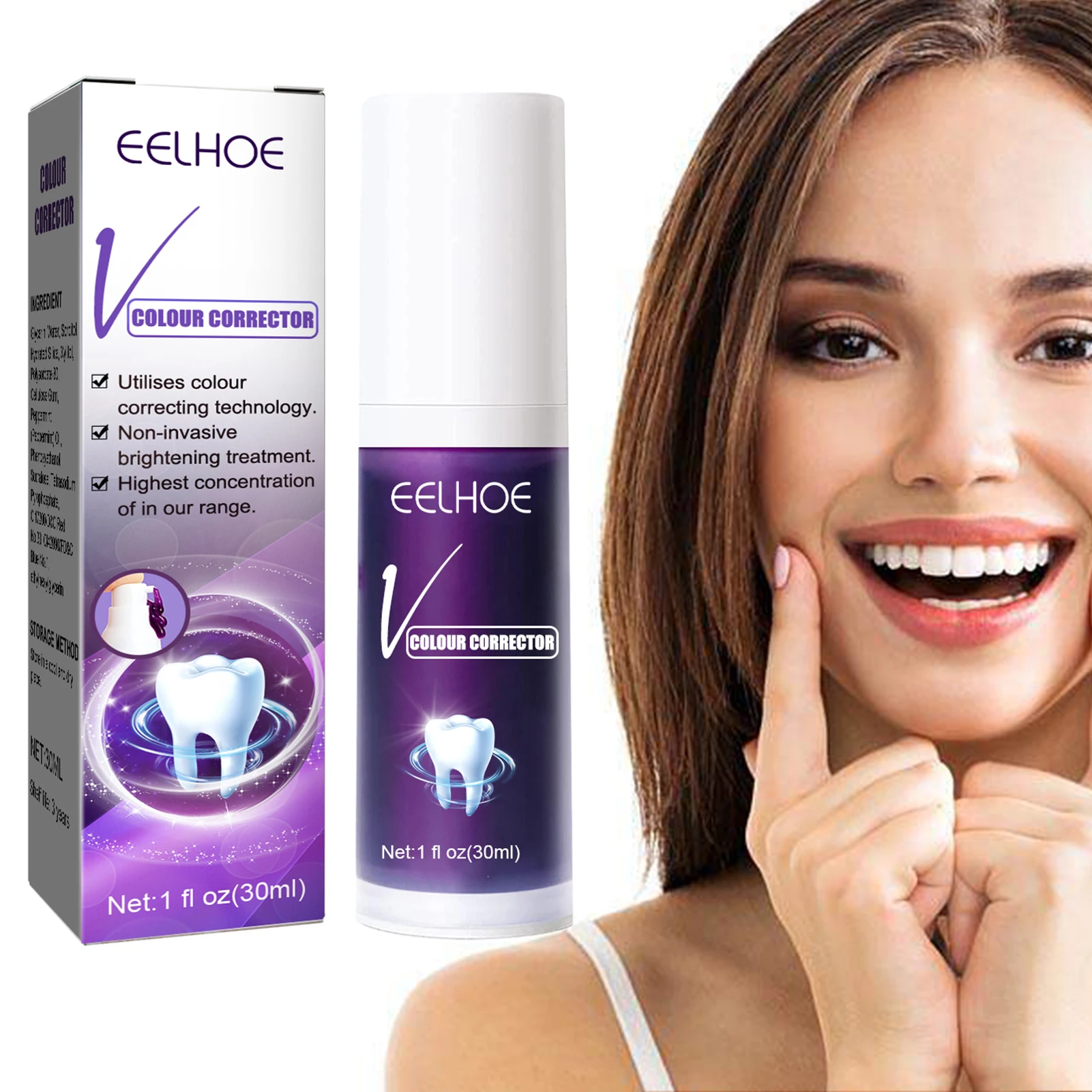 

Sensitive Teeth Teeth Cleansing Whitening Toothpaste Removes Stains Teeth Cleaning Oral Hygiene Stain Removing Toothpastes 30ml