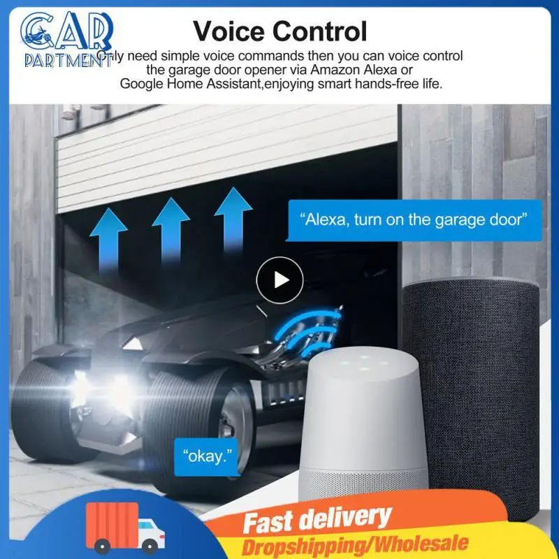 

Гарантия 1 год переключатель для гаражных ворот Голосовое управление в режиме реального времени уведомления о безопасности переключатель дистанционного управления-10 ℃-+ 40 ℃ Ip20