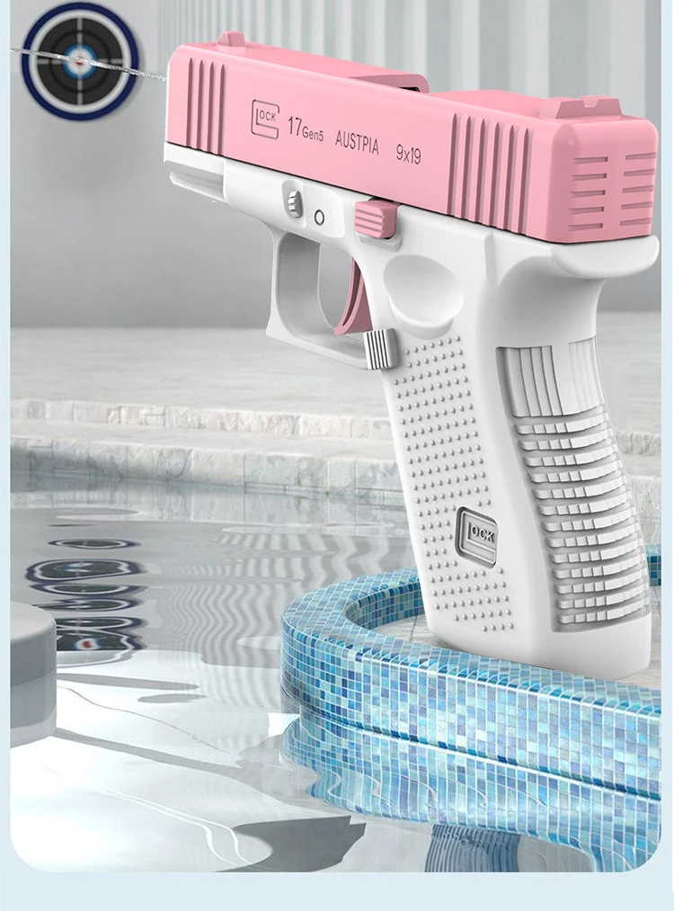 Красочный Детский Водяной Пистолет Летняя Пляжная Игрушка Для Игры В Ванну