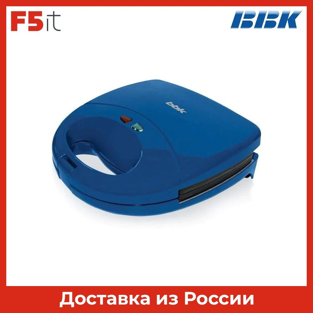 Сэндвичница BBK ES028 790 Вт синий | Бытовая техника