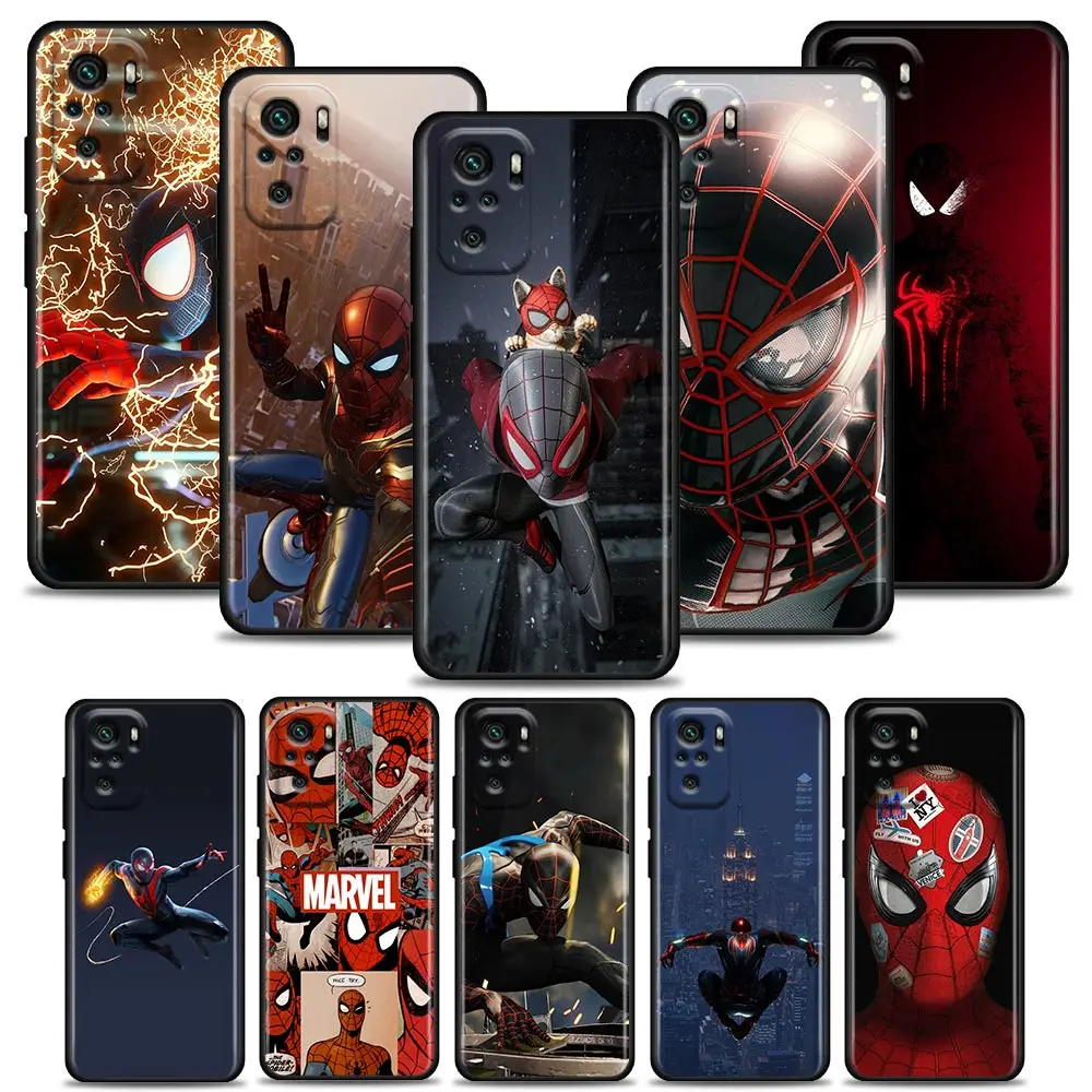 

Marvel Venom Spider Man Comics Phone Case For Redmi Note 11S 11T 11E 11 10 10S 9T 9S 9 8T 8 2021 7 Pro 5G 4G Xiaomi Cover Fundas