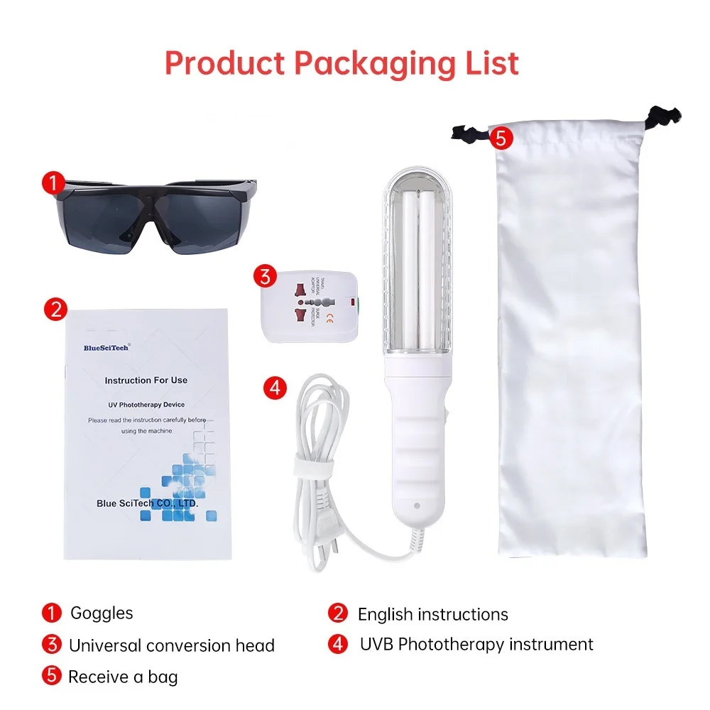 311nm Uvb Vitiligo лампа оборудование для физиотерапии узкополосные