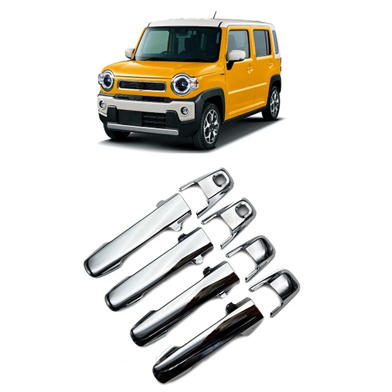 Хромированная накладка на дверную ручку наклейка для отделки салона Сменные