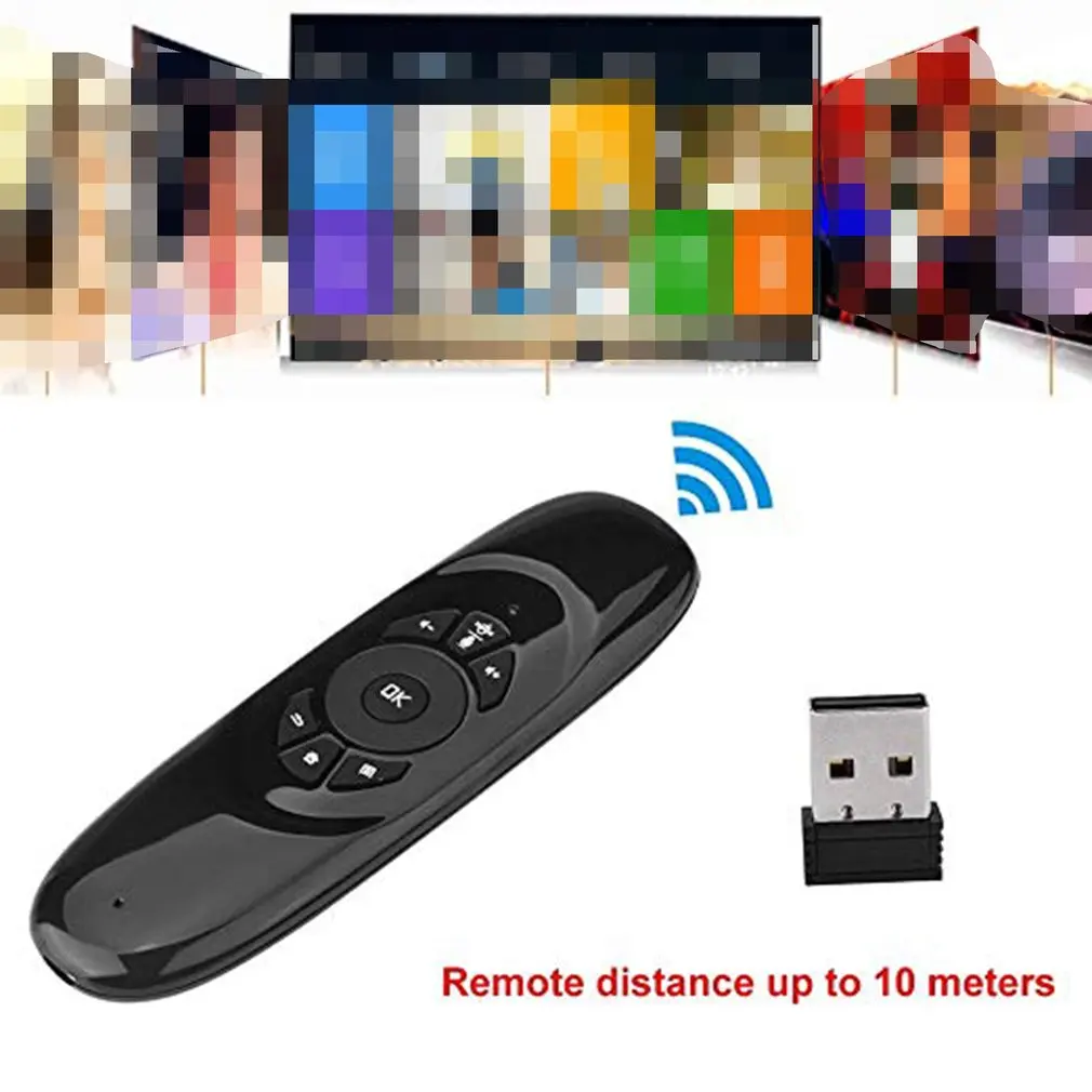 Мини Air Mouse W1 C120 Fly беспроводная клавиатура airmouse для 9 0 8 1 Android TV Box/PC/TV Smart