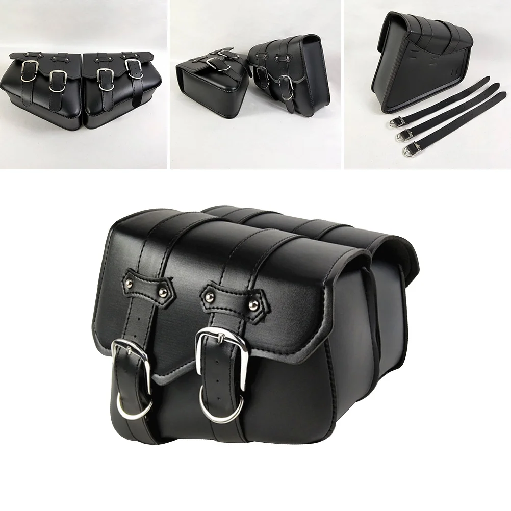 

Motorcycle Hanging Bag Waterproof Saddlebag PU Saddlebags Motorbike Electric