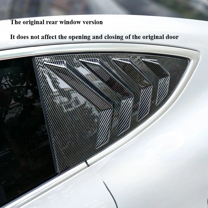 Для задних боковых жалюзи NIO ET7 для изменения черного воина отделка заднего