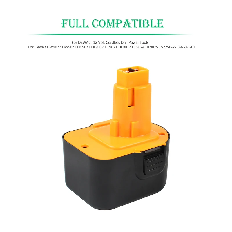 Аккумулятор BATTOOL 3500 мАч DC9071 для Dewalt DW9072 DW9071 DE9037 DE9071 DE9072 DE9074 DE9075 152250-27 |