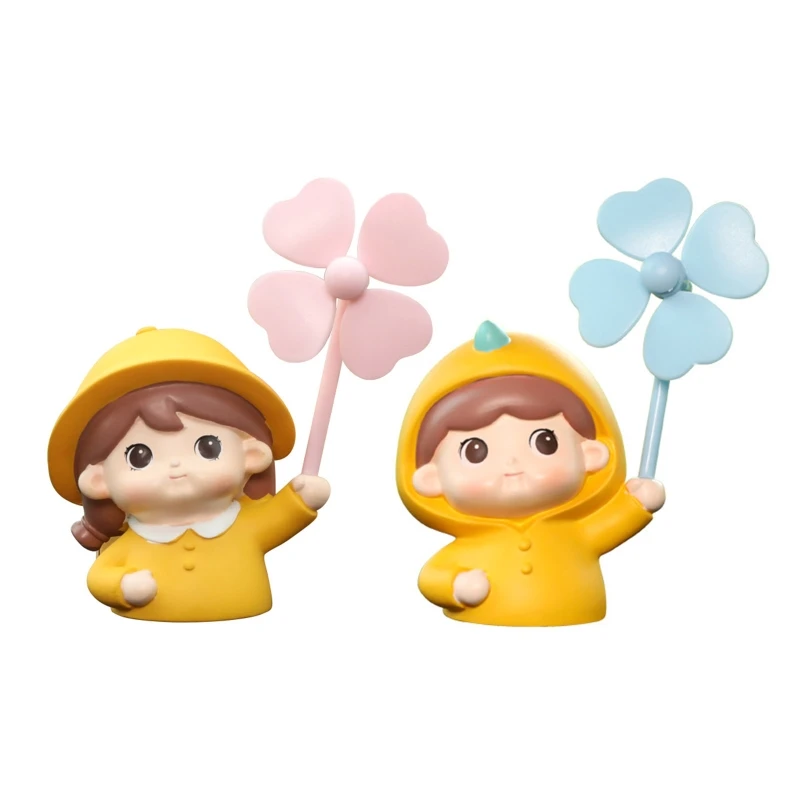 

Mini Car Air Outlet Freshener for Creative Vent Perfume Diffuser with Rotating Propeller Decor Clips Air Freshener Gift