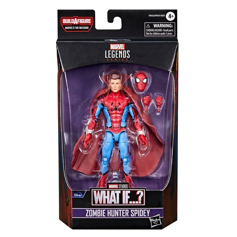 

Hasbro, "Супергерои Марвела", а что Watcher, Человек-паук, охотник на Spidey, экшн-фигурка, игрушка 6 дюймов