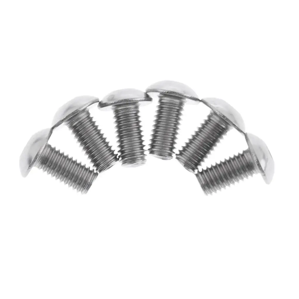 

6pcs M5 x 10mm Bike Disk Brake Rotor Bolts Cycling Parts, T25 Head Screws