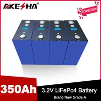 Grade A 350Ah LiFePO4 Rechargeable Battery DIY 12V 24V 48V 200Ah 400Ah 500Ah Battery Pack For Solar New Forklift Golf Cart