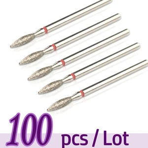 Алмазные фрезы для маникюра, вращающиеся сверла для ногтей, аксессуары для педикюра, насадки, шлифовальный станок