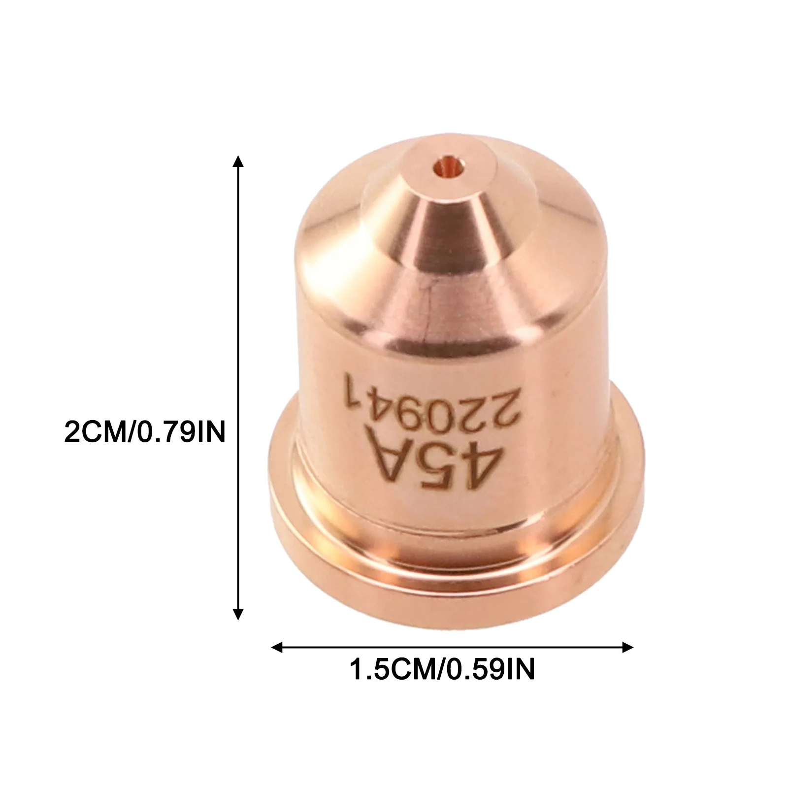 

Accessories Plasma Nozzle Plasma Cutter Tips 220941 Aluminum Copper Cutting Carbon Steel For MAX65 Nozzle Tips