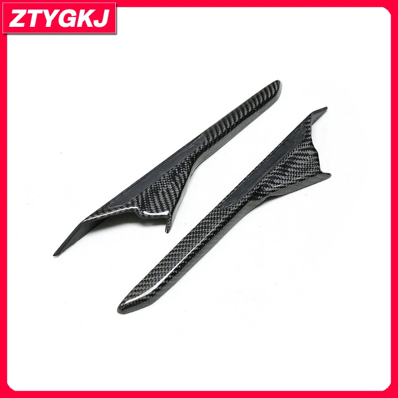 

2 PCS Dry Carbon Fiber Material Front Fender Trims For BMW F90 M5 Tuning 2017 Up