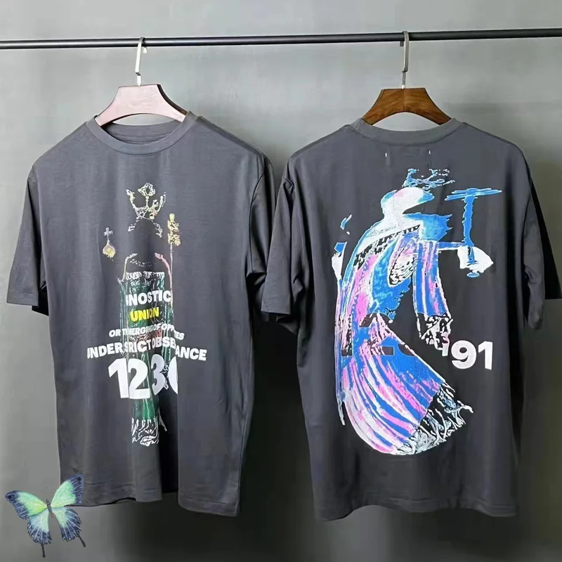 

2022 Summer T Shirt RRR 123 Graffiti Logo RRR123 Top Tee