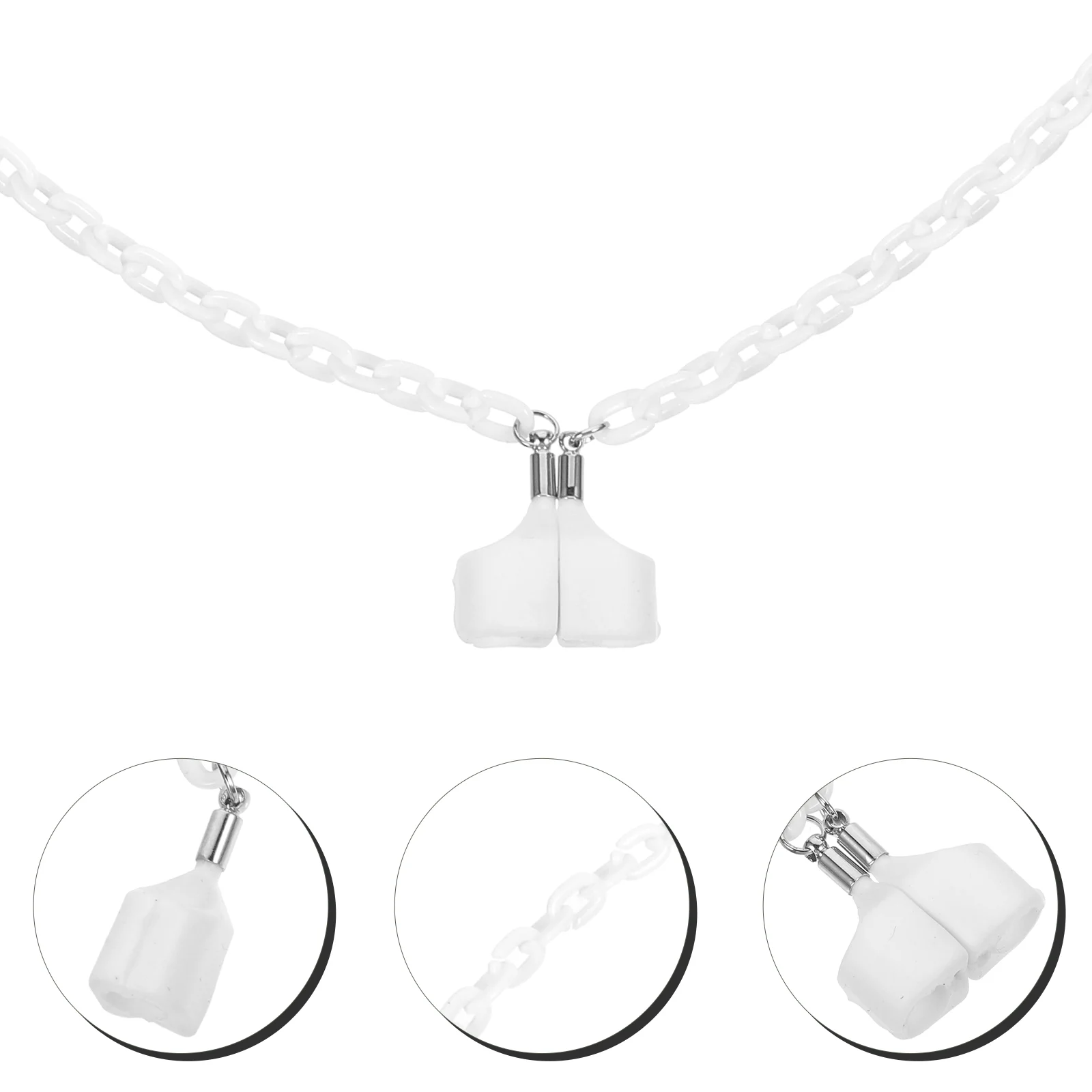 

Chain Earphone Headphone Anti Lost Holder Strap Wirelessearpiece Lanyard Headset Neck Starp Accessory Earrings Spaceman Cord