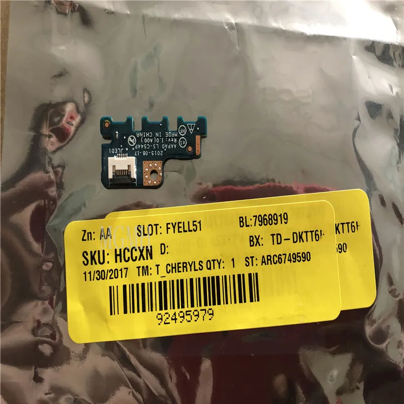 

LS-C544P для Precision 7510 7710 LED BOARD AAPA0