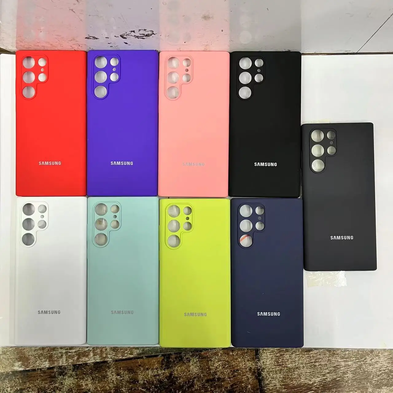 

Case for Samsung Galaxy S22 Phone Case Liquid Silicone S22ultra All-Inclusive Back Phone Case Drop-Resistant Protective Cover