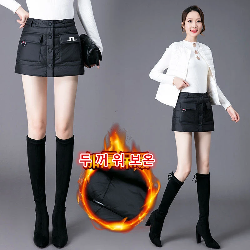 Women's Golf Skirts Golf Clothing 2022 Autumn Winter Fashion Casual Shorts Horse Golf Wear Women Keep Warm Malbon Golf Shorts